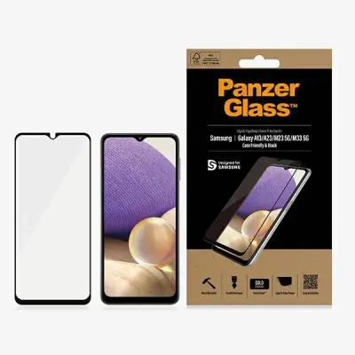 KALJENO STEKLO PANZERGLASS ZA SAMSUNG GALAXY A12 A23 M23 M33 5G Z OKVIROM