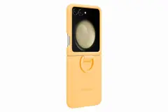 SAMSUNG GALAXY Z FLIP5 SILICONE CASE WITH RING APRICOT