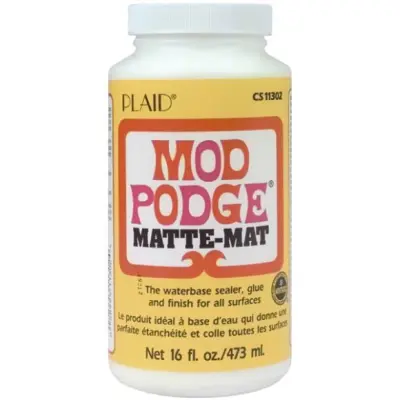 Mod Podge lak in lepilo, mat, 473 ml