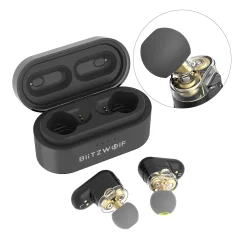 BlitzWolf Brezžične slušalke TWS Dual Dynamic Drivers BW-FYE7