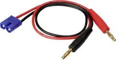 Reely polnilni kabel [2x banana moški konektor 4 mm - 1x EC3 moški konektor] 0.30 m 2 mm²  RE-6799029