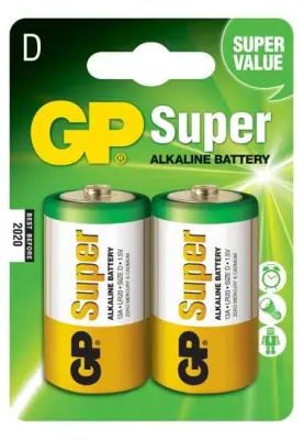GP Batteries Super mono (D)-baterija alkalno-manganov  1.5 V 2 kos
