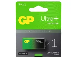 Ultra Alkalna Plus 9V GP baterija 1604AUP (6LF22)