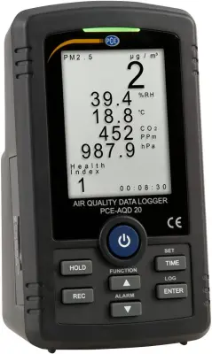 merilnik finega praha PCE Instruments PCE-AQD 20 temperatura\, vlažnost\, CO2\, zračni pritisk
