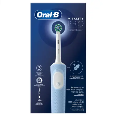ORAL-B Vitality Pro D103 (modra) električna zobna ščetka