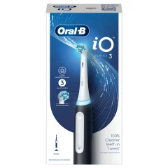 ORAL-B IO3 (črna) električna zobna ščetka