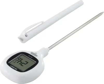 VOLTCRAFT DET4R vbodni termometer  Merilno območje temperature -20 do 250 °C Vrsta senzorja NTC kontaktno merjenje