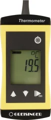Greisinger vodotesen alarmni termometer s potopnim senzorjem\, vključno s tovarniško kalibracijo G 1710-WPT2A Greisinger G1710-WPT2A naprava za merjenje temperature  -70 - +250 °C Vrsta senz