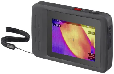 VOLTCRAFT WBP-120 toplotna kamera  -20 do 550 °C 120 x 90 Pixel 50 Hz integrirana digitalna kamera\, WiFi\, odpornost na padce z višine 2 m