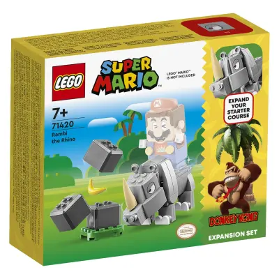 LEGO Super Mario 71420 Razširitveni komplet Rambi Rhino