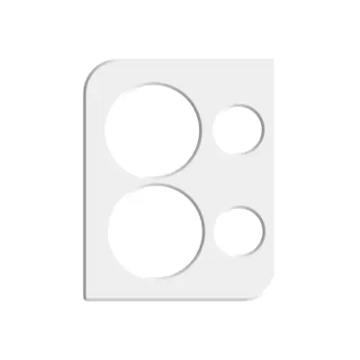 Film za kamero Oppo Reno 8 5G, kaljeno steklo trdote 9H, popolna zašcita - prozorno