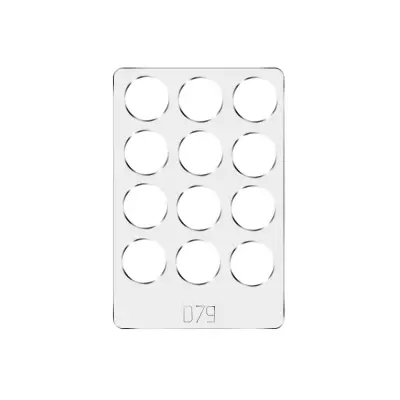 Paket 4 filmov za fotoaparat Motorola Moto G62 5G v hibridnem steklu 7H zašcite lece, 3mk - prozoren