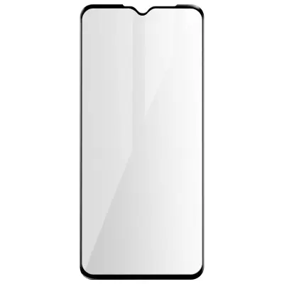 Vivo Y16 in Y02s kaljeno steklo, 9H odporno in protieksplozijsko prozorno - crna kontura