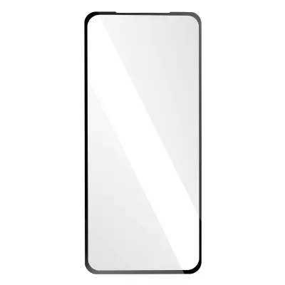 Oppo Reno 8 Lite 5G visokokakovostno kaljeno steklo s 5D poševnimi robovi, popoln oprijem - crn obris