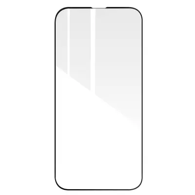 Kaljeno steklo iPhone 14 visoke kakovosti, prozorno polno oprijemanje s crnim robom