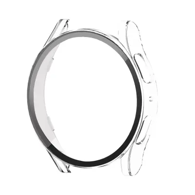 Celotna zašcita telesa s kaljenim steklom za Samsung Galaxy Watch 5 / Galaxy Watch 4, 44 mm - prozorna