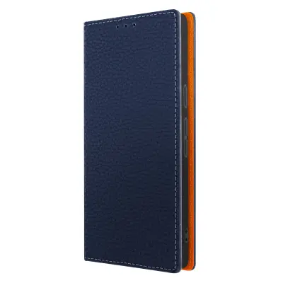 Torbica denarnica Google Pixel 7 z ucinkom teksturiranega usnja, stojalo za video – polnocno modra