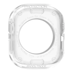 Apple Watch Series 8 in 7 45 mm / Series 6, 5, 4 in 2 44 mm / Series 3, 2, 1 42 mm, odporno na udarce, ogljikova vlakna - prozorno