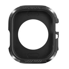 Apple Watch Series 8 in 7 45 mm / Series 6, 5, 4 in 2 44 mm / Series 3, 2, 1 42 mm, odporno na udarce, ogljikova vlakna - crna