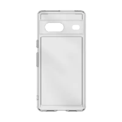 Mehak silikonski ovitek za Google Pixel 7 z ojacanimi vogali – prozoren