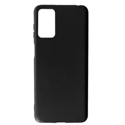 Izjemno tanek prilagodljiv gel silikonski ovitek za Motorola Moto G42 - crn
