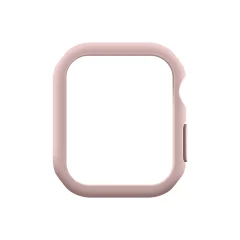 Etui, odporen proti udarcem, zašcita za Apple Watch Series 8 in 7, 45 mm - roza