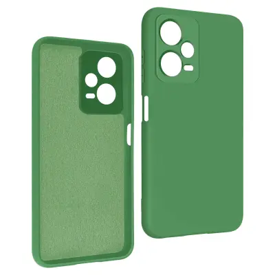Zelena silikonska torbica z mehkim zapestjem za Xiaomi Redmi Note 12 Pro 5G in Xiaomi Redmi Note 12 Pro Plus 5G
