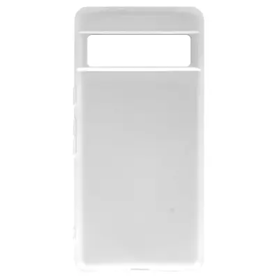 Ovitek Google Pixel 7 iz silikonskega gela, prilagodljiv, prosojen, bel, ultra tanek