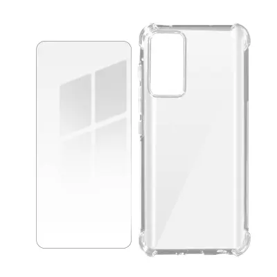 Xiaomi 12 Lite Premium 360° Protection Pack: odbijac iz kaljenega stekla, odporen na udarce