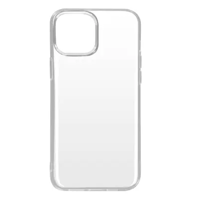 Izjemno tanek prilagodljiv gel silikonski ovitek za iPhone 14 Pro - prozoren
