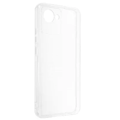 Etui Realme C30 silikonski gel, prožen, prozoren, ultra tanek