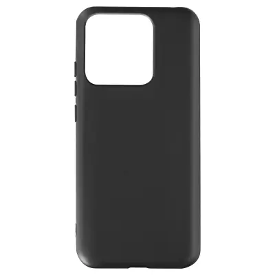 Izjemno tanek prilagodljiv gel silikonski ovitek za Xiaomi Redmi 10A - crn