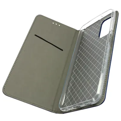 Ovitek denarnica za Samsung Galaxy A13 4G z magnetnim preklopom in držalom za kartico Midnight Blue