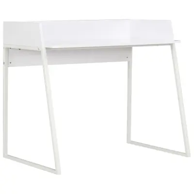 vidaXL Pisalna miza bela 90x60x88 cm