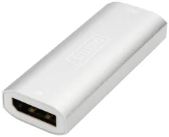 Digitus DS-55524 DisplayPort adapter [1x ženski konektor DisplayPort - 1x ženski konektor DisplayPort] srebrna HDMI pripravljen\, High speed-HDMI\, Ultra HD (4k) HDMI