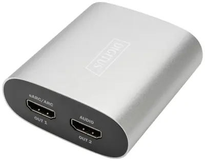 Digitus DS-45337 HDMI adapter  srebrna\, črna eARC