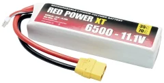 Red Power lipo akumulatorski paket za modele 11.1 V 6500 mAh  35 C mehka torba XT90