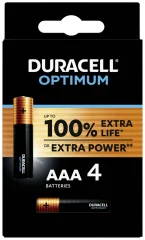 Duracell Optimum micro (aaa)-baterija alkalno-manganov  1.5 V 4 kos