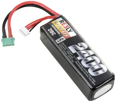 Reely lipo akumulatorski paket za modele 11.1 V 2400 mAh Število celic: 3 20 C mehka torba MPX
