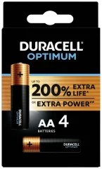 Duracell Optimum mignon (aa)-baterija alkalno-manganov  1.5 V 4 kos