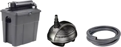 Filter za ribnik 5000 s UVC in črpalko\, Pontec 50238 komplet\, črna