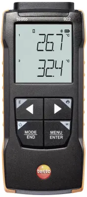 testo 922 - naprava za merjenje diferenčne temperature za PD tip K z app priključkom testo 922 naprava za merjenje temperature -50 - +1000 °C Vrsta se