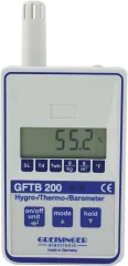 Merilnik vlažnosti zraka (higrometer) Greisinger GFTB 200 0 % rF 100 % rF kalibracija narejena po: delovnih standardih