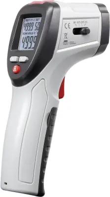 Infrardeči termometer VOLTCRAFT IRF 260-10S optika 10:1 -50 do +260 °C pirometer\, kalibracija narejena po: delovnih standardih