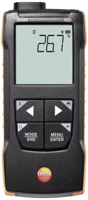 testo 925 naprava za merjenje temperature  -50 - +1000 °C Vrsta senzorja K
