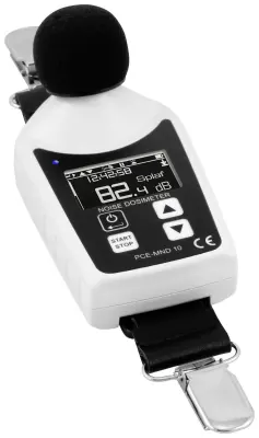 PCE Instruments merilnik hrupa  nadzor nivoja po din 15905-5\, zapisovalnik podatkov PCE-MND 10 70 - 140 dB 31.5 Hz - 8 kHz