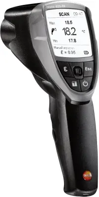 Infrardeči termometer testo 835-T1 optika 50:1 -30 do +650 °C kontaktno merjenje