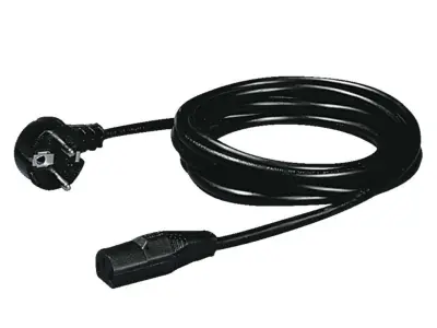 Napajalni kabel [1x IEC-vtič C14 - 1x odporen na udarce-vtič] 1.80 m črn Rittal