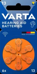 Varta Hearing Aid PR48 gumbne celice ZA 13 cink-zračni  1.4 V 6 kos