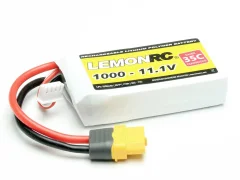 LemonRC lipo akumulatorski paket za modele 11.1 V 1000 mAh Število celic: 3 35 C mehka torba XT60